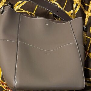 Wood Berry Bucket Bag Purse